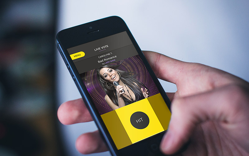 Singer Takes it All mobile app